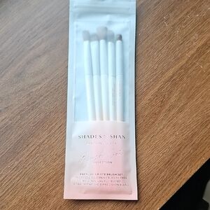 New Shades by Shan White Multi Use Eye Brush Set - 5 Piece